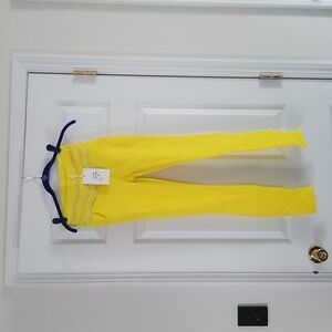 Yellow Skinny leg pant